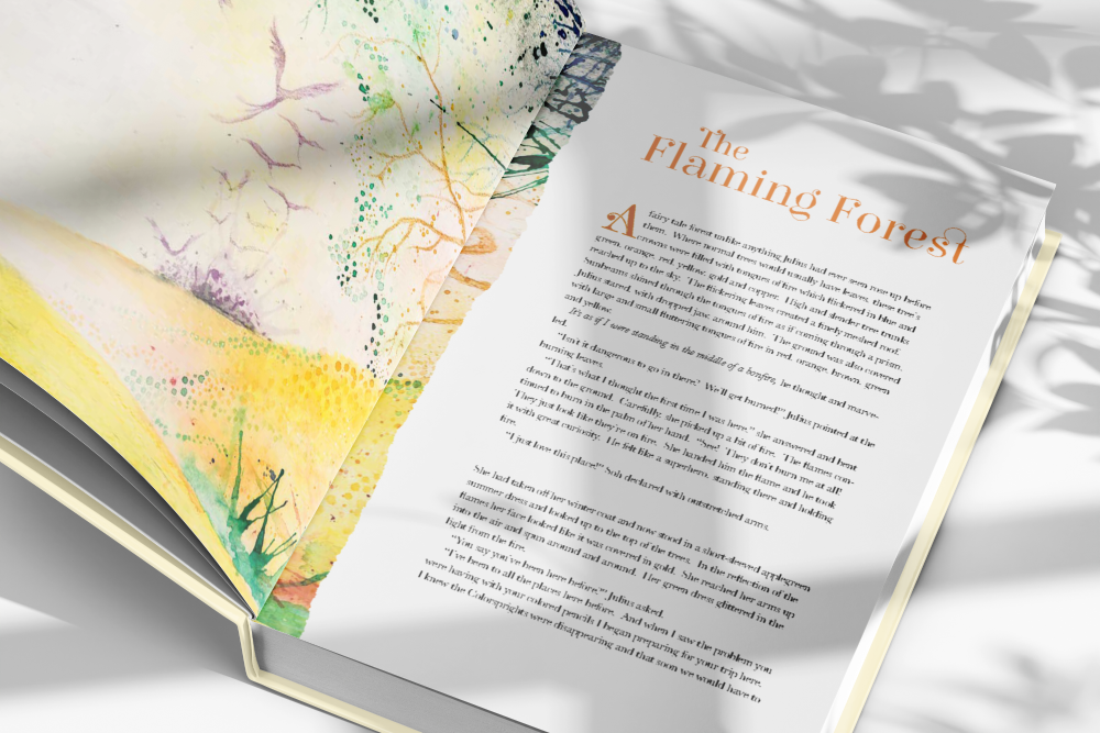 Illustrated book from PlanetC featuring magical story characters